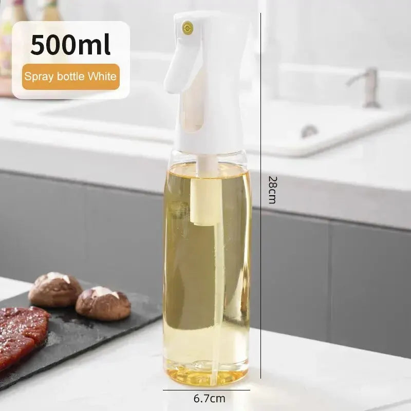 1 bote pulverizador de aceite de 200/300/500 ml para cocina, hogar, comestible, de oliva, atomizado, para freidora de aire.