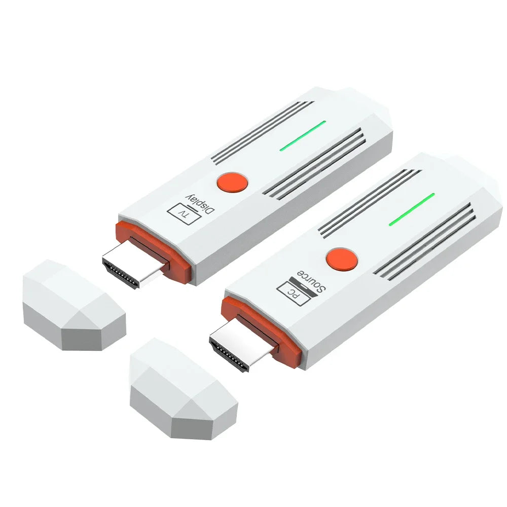 50M 1080P HDMI-Compatible Wireless Transmission Transmitter Receiver Video TV Stick Display Extender For Camera Laptop PC to TV