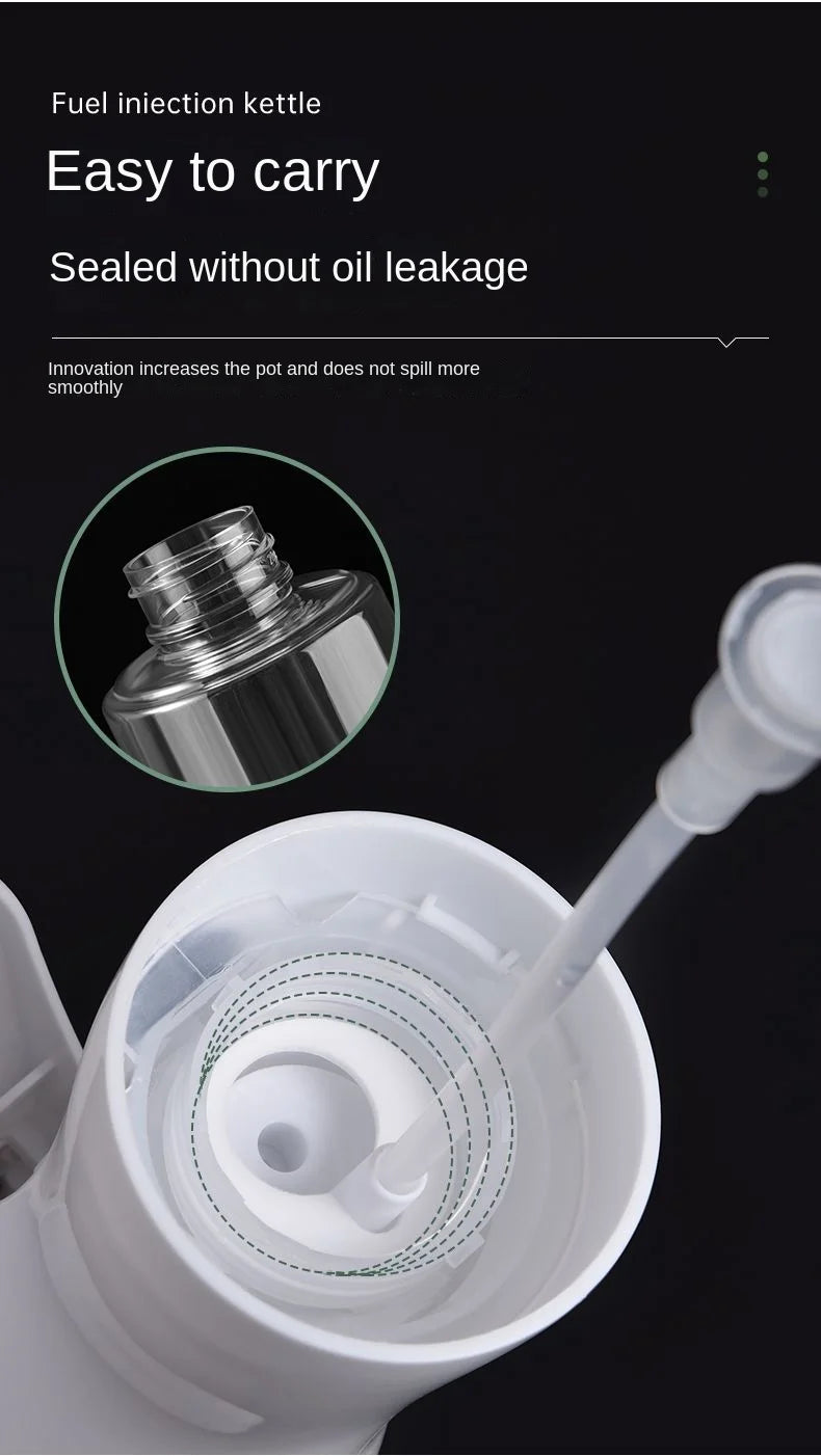 1 bote pulverizador de aceite de 200/300/500 ml para cocina, hogar, comestible, de oliva, atomizado, para freidora de aire.