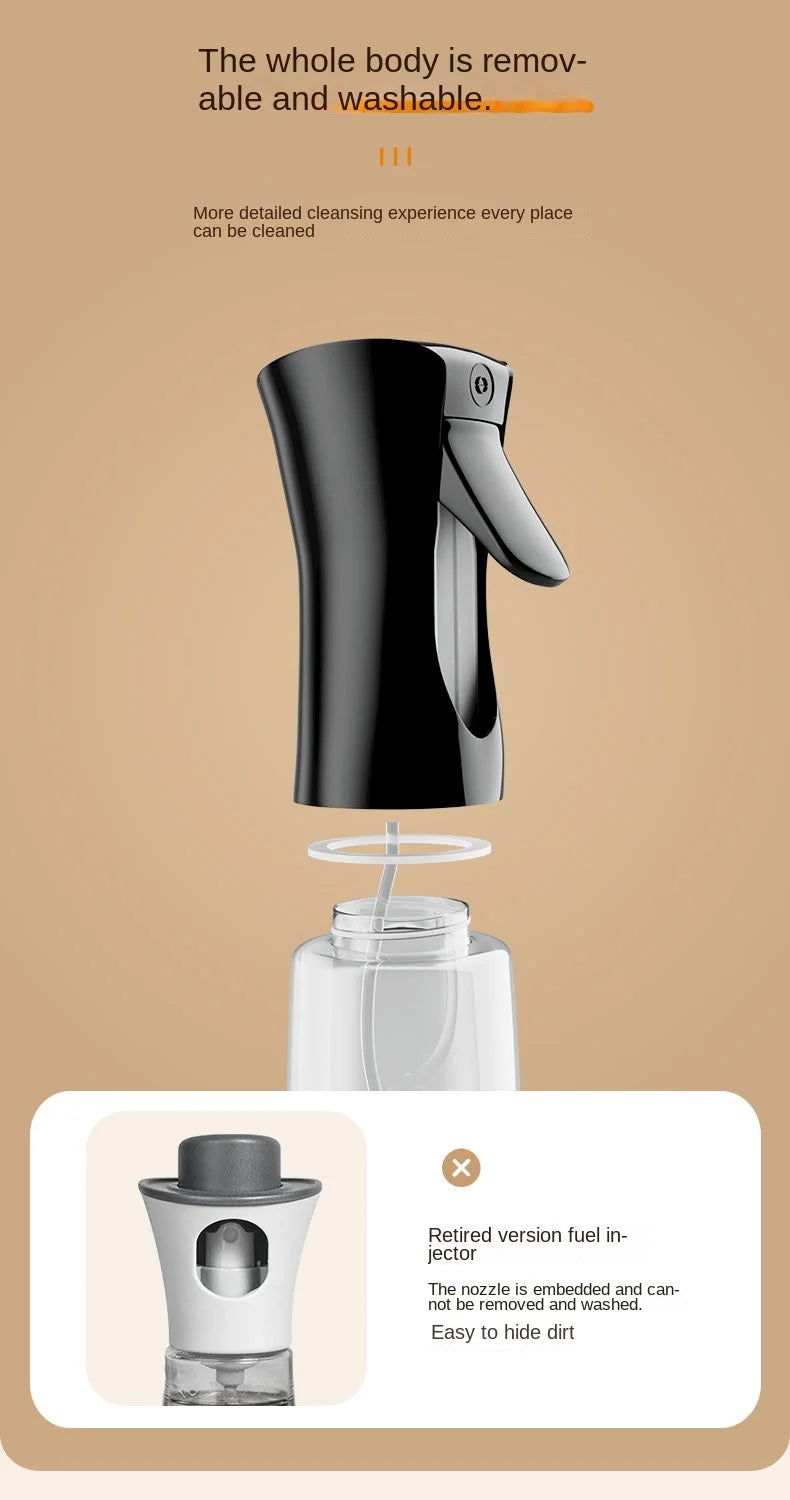 1 bote pulverizador de aceite de 200/300/500 ml para cocina, hogar, comestible, de oliva, atomizado, para freidora de aire.