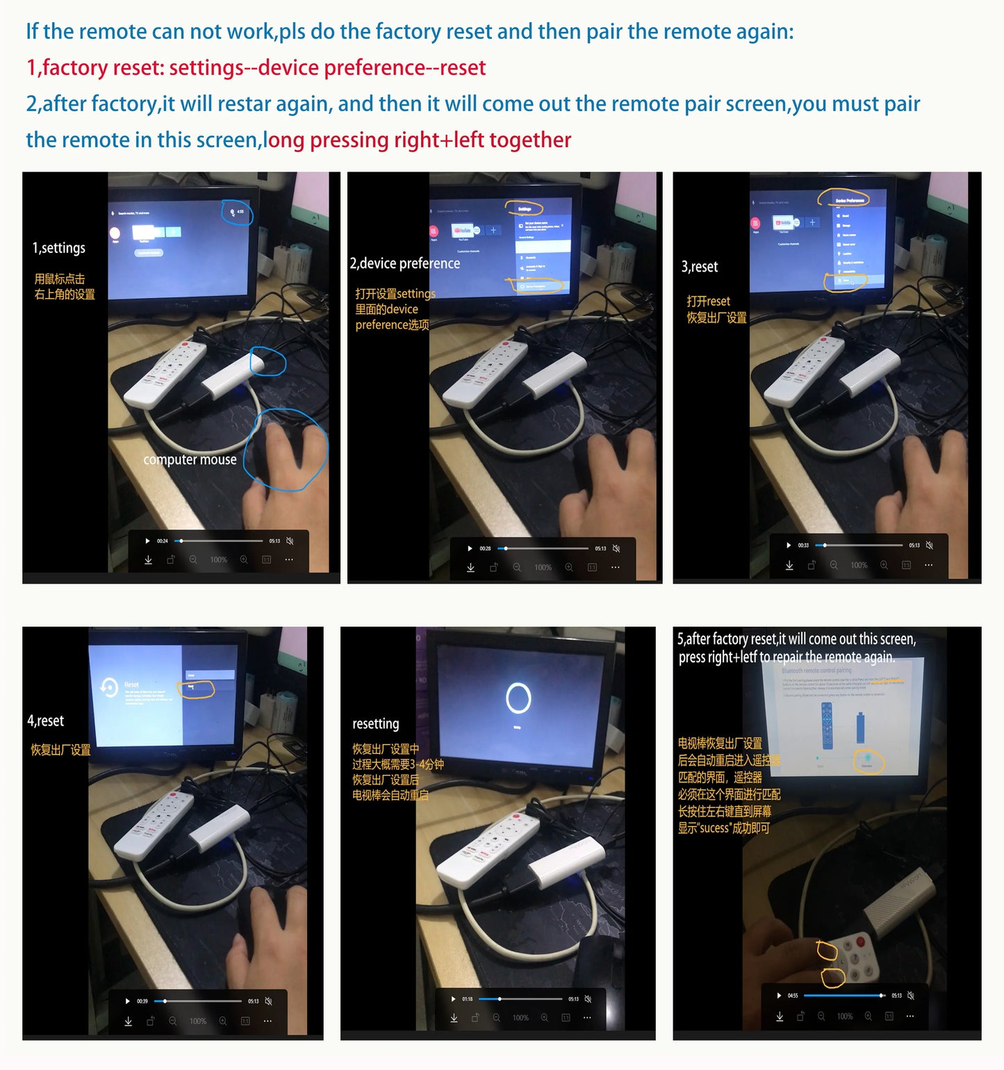 Android TV Stick Allwinner H313 Quad Core 4K Wifi6 BT Asistente de voz Control remoto Reproductor multimedia para juegos Smart TV Box H96 Max